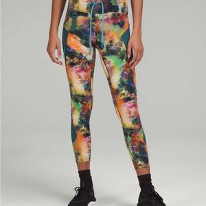 Lululemon Cargo Super High Rise Hiking Tight 25”